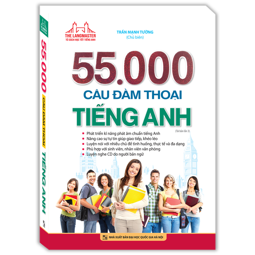 Sách - 55000 câu đàm thoại Tiếng Anh (tái bản 03)