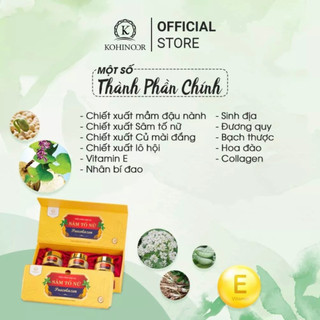 [CHÍNH HÃNG 100%] Combo 2 Hộp Sâm Tố Nữ  45 viên