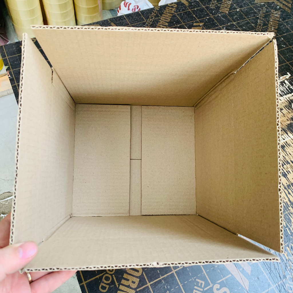 Hộp carton đóng hàng 25x22x20cm hộp giấy gói hàng nhỏ giá rẻ