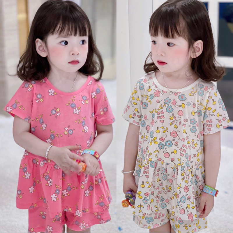 Set 2 bộ hoa cho bé gái