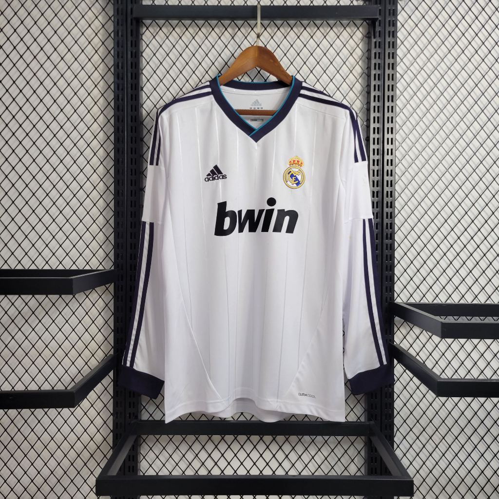 Áo Bóng Đá - Retro Real Madrid - Năm 2012/2013 - Sân Nhà Tay Dài