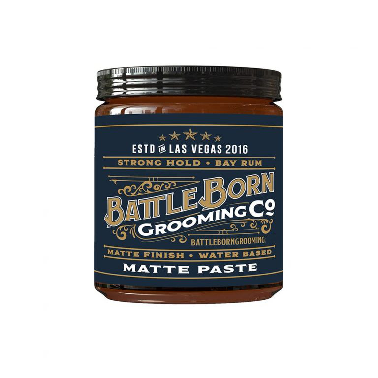 [CHÍNH HÃNG] Sáp vuốt tóc Battle Born Clay Pomade / Matte Paste / Original Pomade cao cấp BattleBorn USA | Thể tích 114g