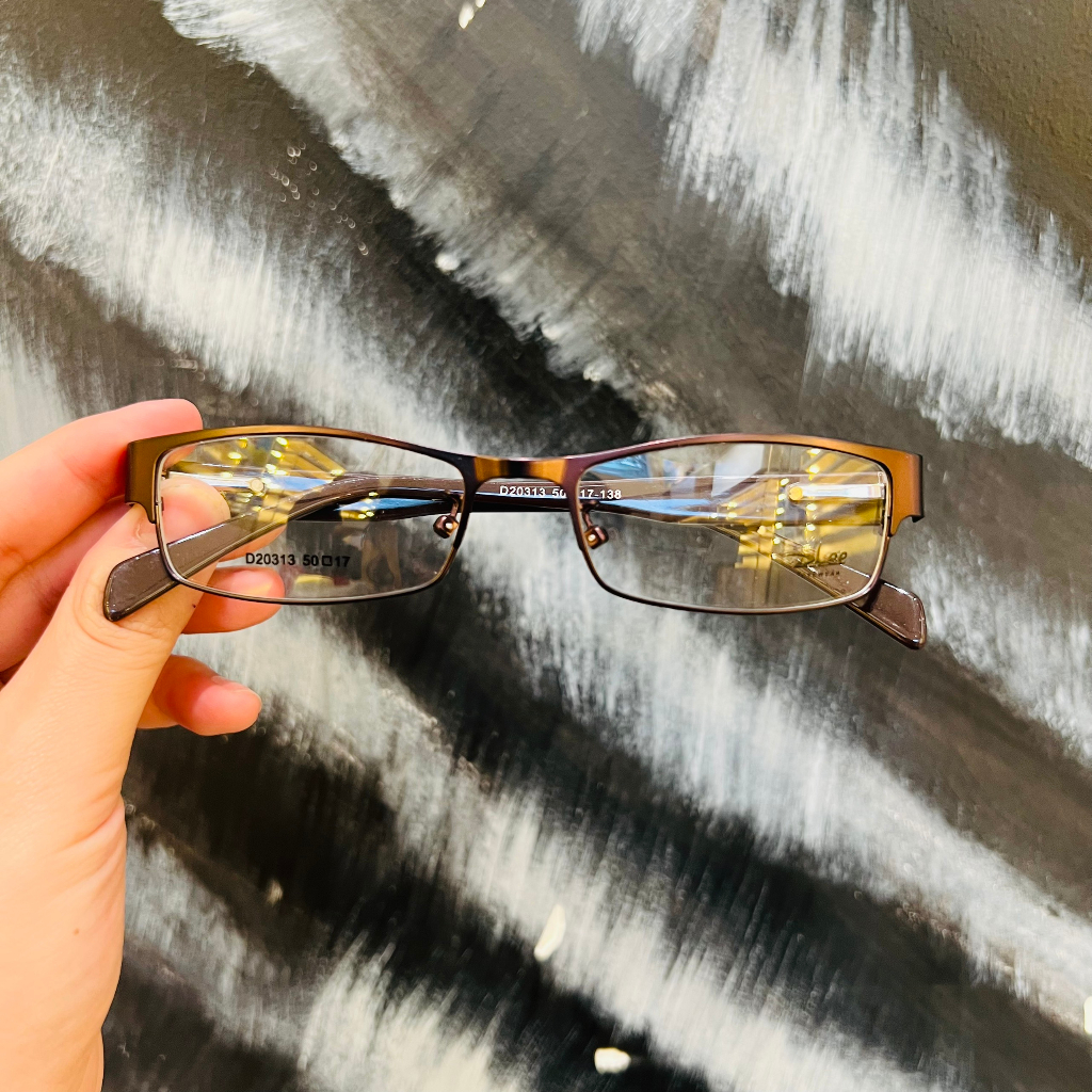 Gọng kính hợp kim thời trang nam nữ siêu nhẹ siêu bền Ouress D20313