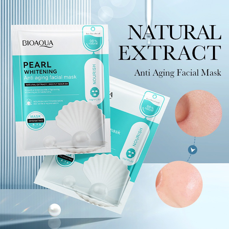 Mặt nạ ngọcc traii dưỡng trắng da Bioaqa