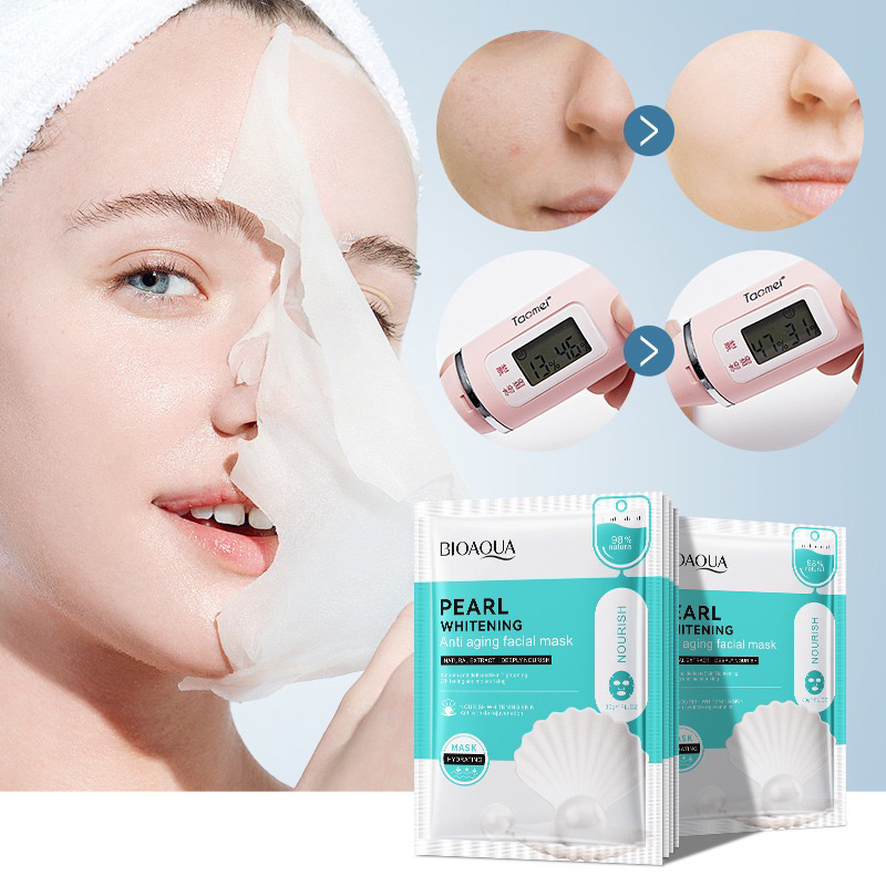 Mặt nạ ngọcc traii dưỡng trắng da Bioaqa