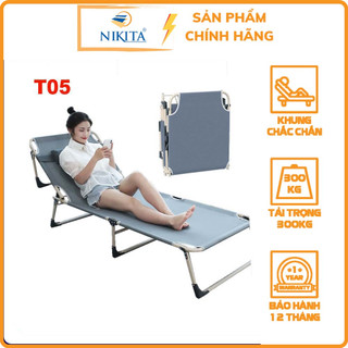 Giường xếp văn phòng - Nhiều OPTION lựa chọn giường thường, giường kèm chiếu, hoặc giường kèm đệm - Chính hãng NIKITA