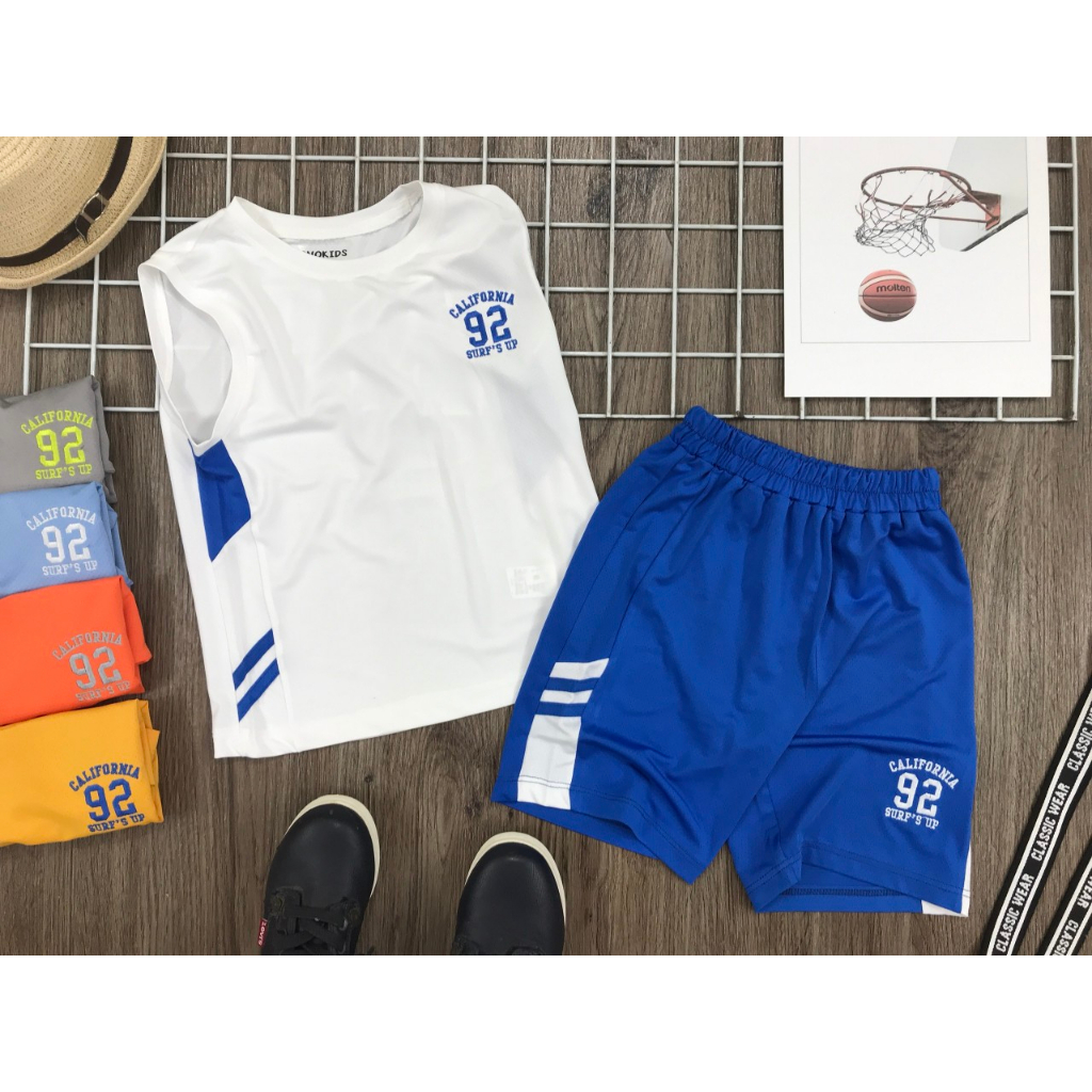 Bộ Thun Thể Thao Bé Trai Nanokids