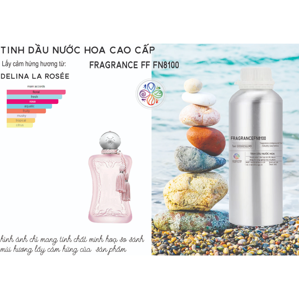 TINH DẦU NƯỚC HOA STYLE PARFUMS DE MARLY DELINA LA ROSEE''