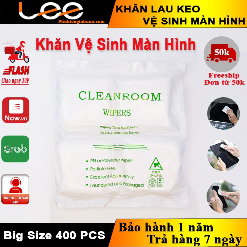 Khăn Lau Keo, Lau Màn Hình, Vệ Sinh Điện Thoại, Laptop, Đồng Hồ