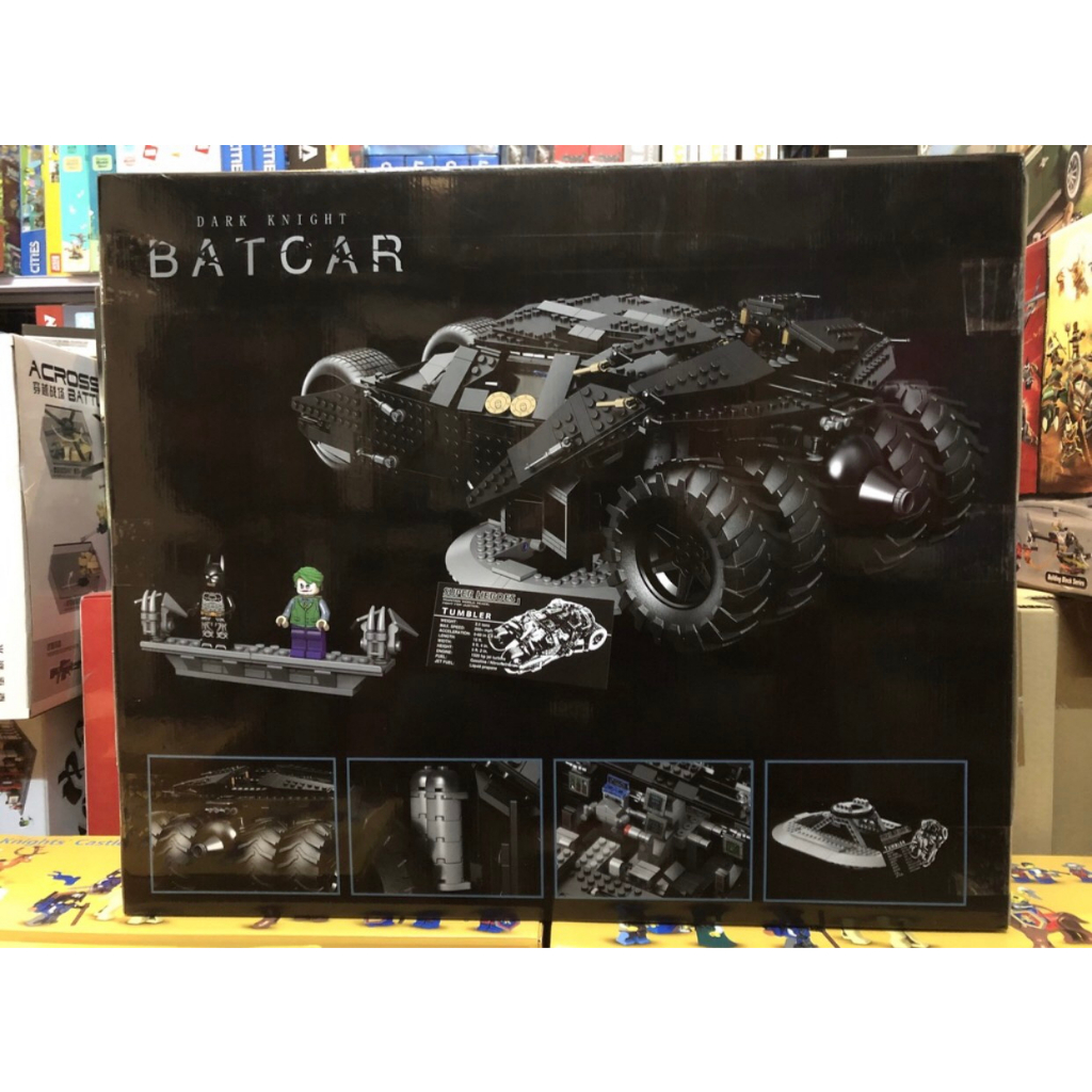 Xếp Hình Xe Tumbler Của Người Dơi Leji 70169 2068 Mảnh