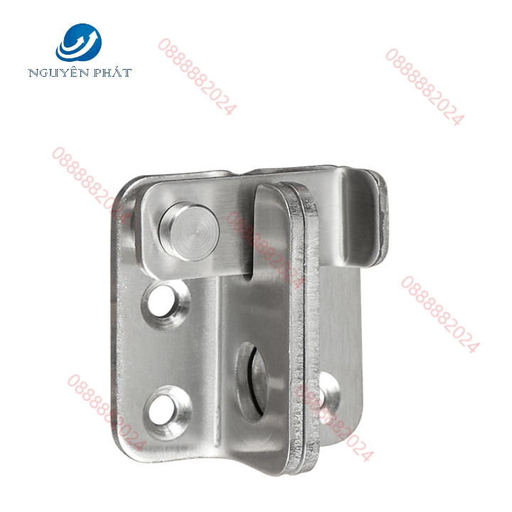 CHỐT KHÓA CÀI CỬA INOX - CHỐT KHÓA CỬA INOX 304 FULL ỐC VÍT, THEN CỬA BẰNG THÉP KHÔNG GỈ CHẮC CHẮN VÀ BỀN BỈ DÀY 3.5MM