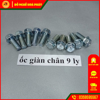 Ốc 9 ly cấy để chân xe máy khắc phục trờn ren