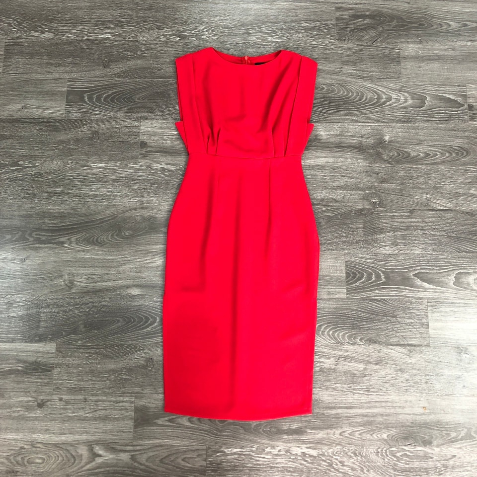 Đầm MIXX@ xếp ly ngực xẻ 2 bên 2M