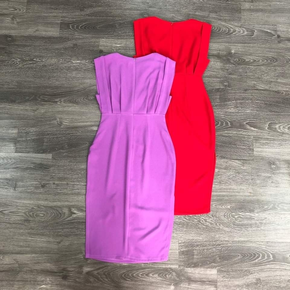 Đầm MIXX@ xếp ly ngực xẻ 2 bên 2M