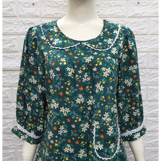 Up Size 1 2 3 4 5 QUẦN DÀI TAY DÀI REN có TÚI ÁO Đồ bộ mặc nhà TÔN TOLE 2 DA có BIG SIZE ShopThanhThanh