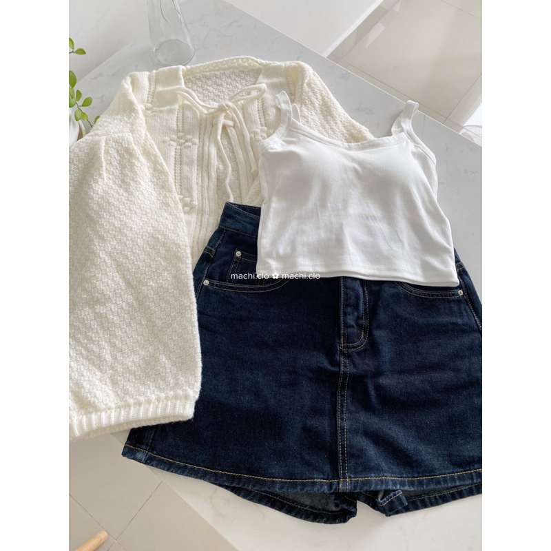 Jeans Skirt | Quần giả váy jeans 𝐌𝐚𝐜𝐡𝐢.𝐜𝐥𝐨