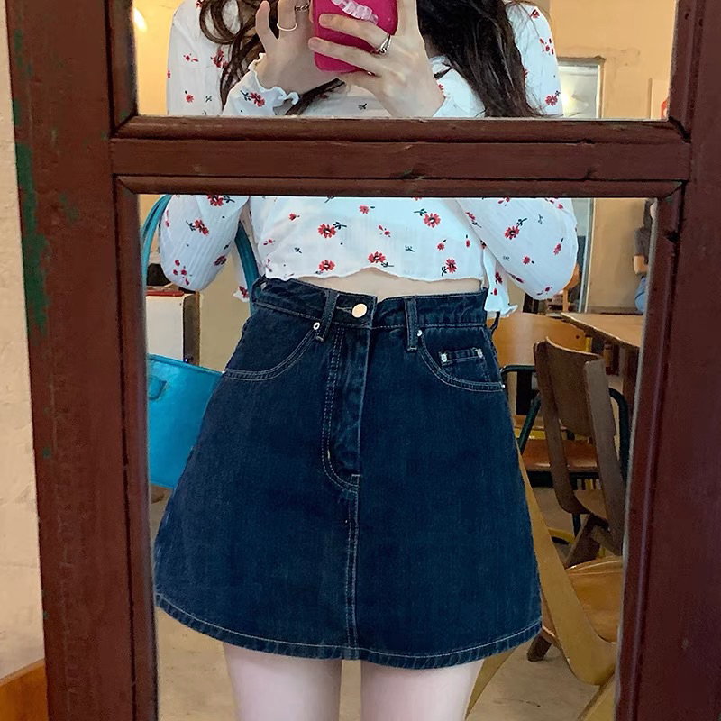 Jeans Skirt | Quần giả váy jeans 𝐌𝐚𝐜𝐡𝐢.𝐜𝐥𝐨