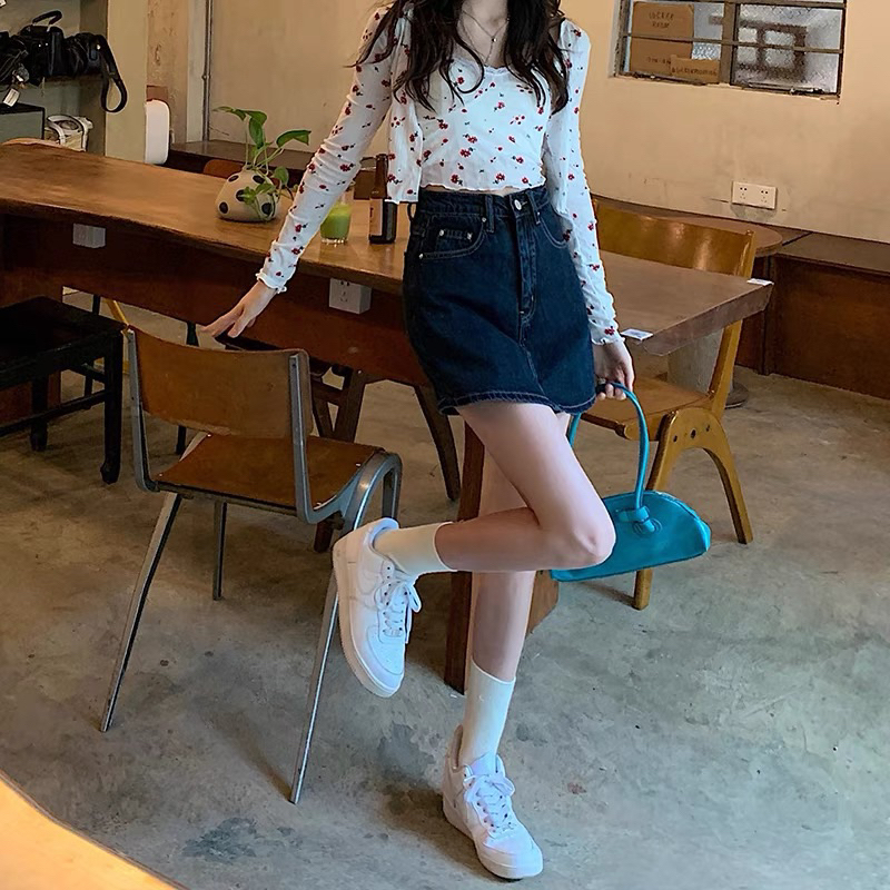 Jeans Skirt | Quần giả váy jeans 𝐌𝐚𝐜𝐡𝐢.𝐜𝐥𝐨