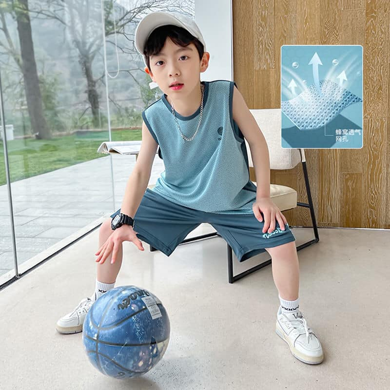 Set Bộ Ba Lỗ Thể Thao Bé Trai 14-50kg