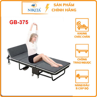Giường gấp ba, NIKITA GB75/375, Rộng 75cm Dài 180cm