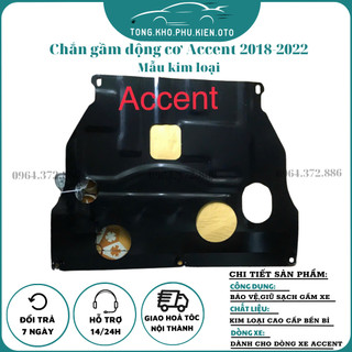 Nắp chắn gầm động cơ huyndai accent 2018-2020-mẫu kim loại