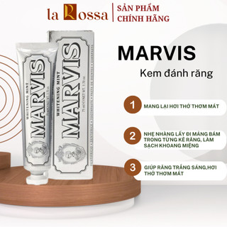Kem Đánh Răng Mavis Cao Cấp Whitening Mint Giúp Làm Trắng Răng 85ml