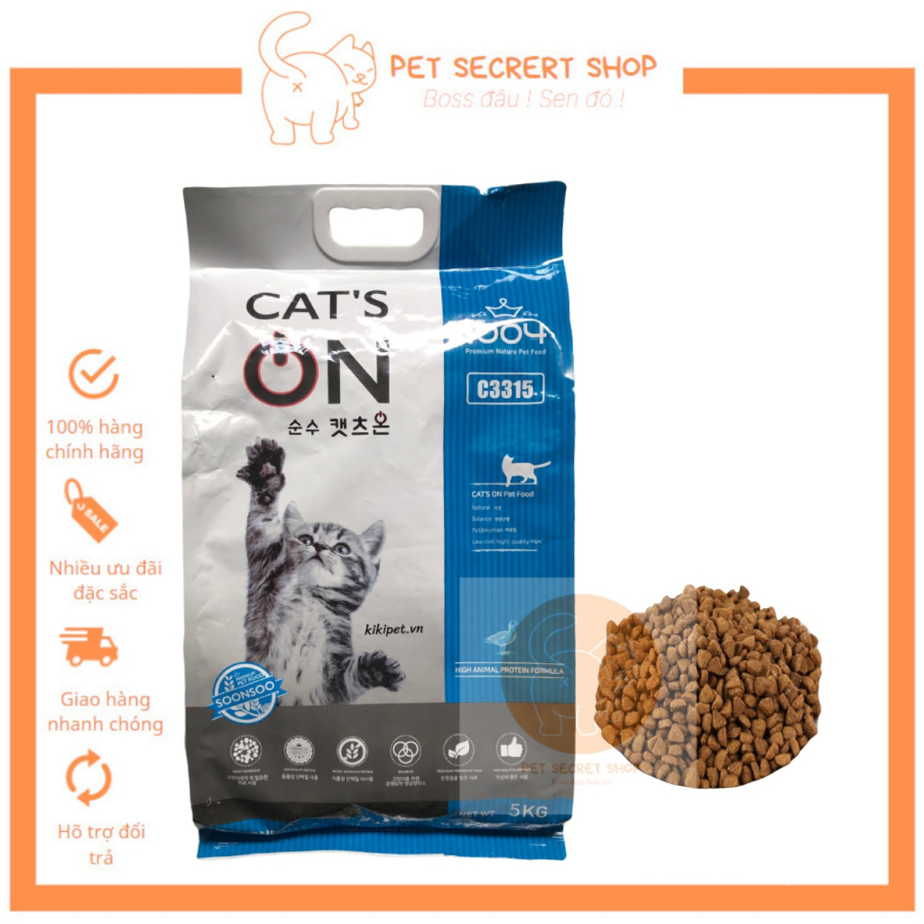 Thức ăn mèo Hạt Cat's On Hàn Quốc 1kg-5kg
