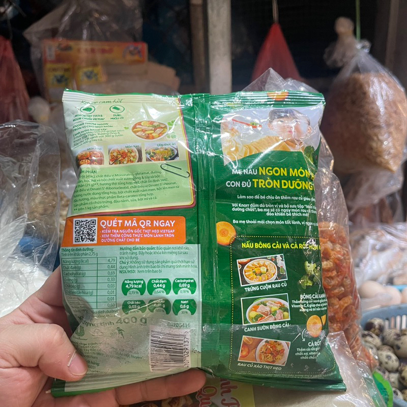 BỘT, HẠT NÊM Knorr - gói 400g