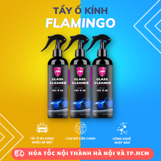 Bình xịt tẩy ố kính ô tô Flamingo F188 dung tích 230ml làm sạch kính, cặn canxi, chống đốm đọng nước