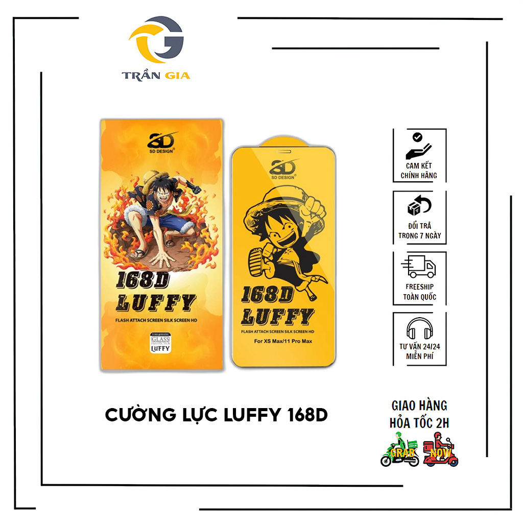 Kính Cường Lực SD 168 Cao Cấp Full Màn Hình Siêu Bền Cho ip 13 Pro Max 12 Pro Max 11 Pro Max Xs Max Xs 7/8plus