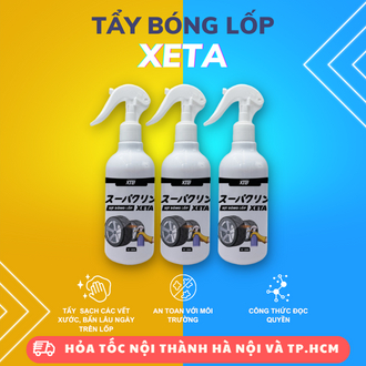 Dung dịch tẩy rửa bóng lốp Xeta đa năng, làm sạch, dưỡng đen bóng và bảo dưỡng bề mặt lốp xe