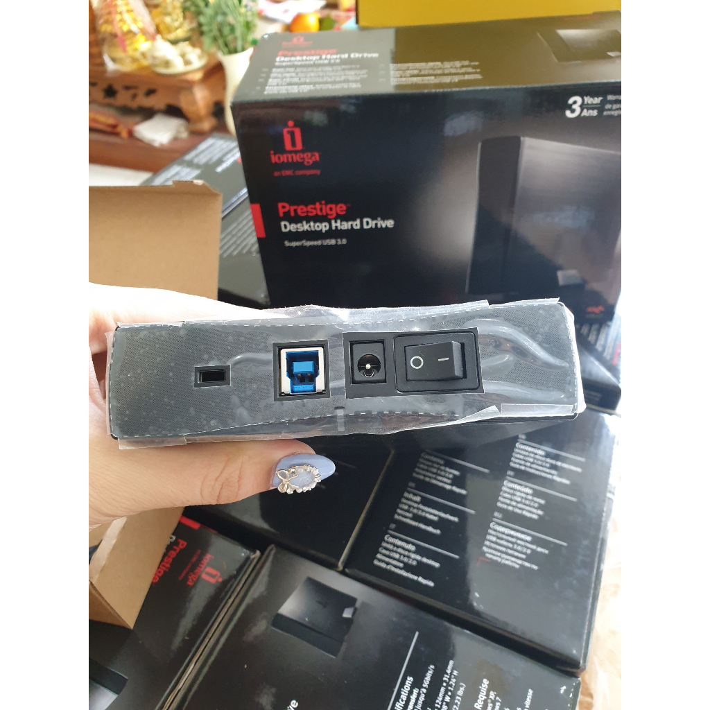 BOX HDD 3.5 USB 3.0 IOMEGA