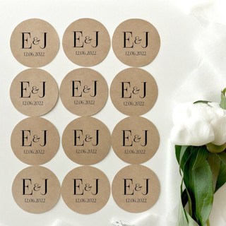 In 3000 decal kraft theo yêu cầu, in tem nhãn, nhãn dán logo giấy kraft theo yêu cầu giá rẻ và chất lượng - INGIAREGOVAP