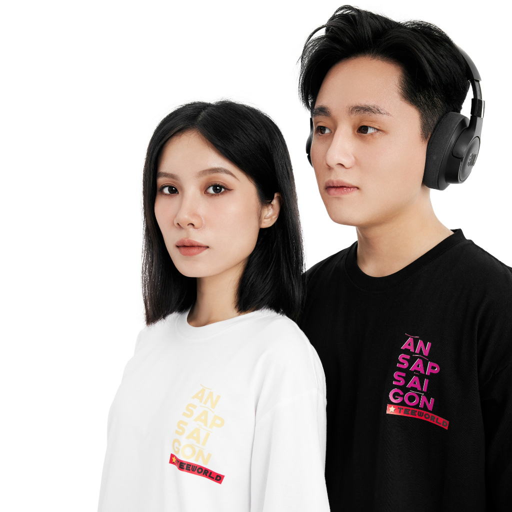 Áo Thun Local Brand Teeworld Ăn Sập Sài Gòn Unisex Nam Nữ From Rộng