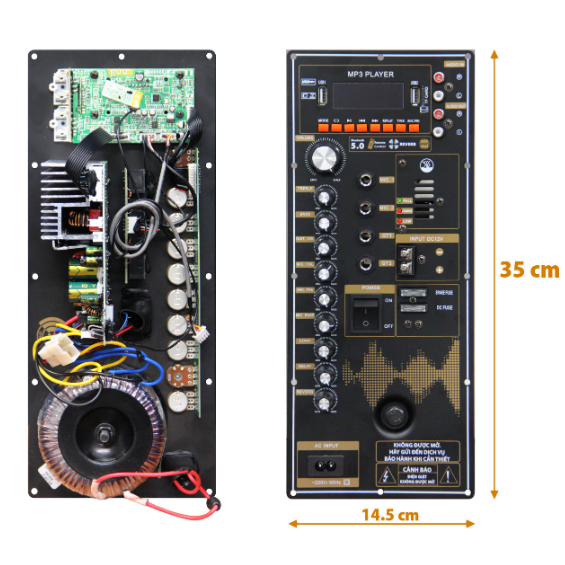 Mạch Loa Kéo DSP20 REVERB Chống Hú Cực Hay