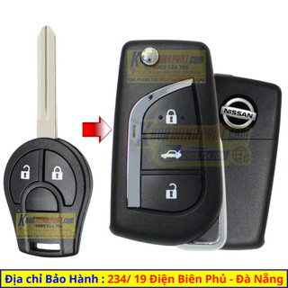 Chìa khoá Remote xe ô tô đà nẵng Nissan Navara, Tera mẫu V13