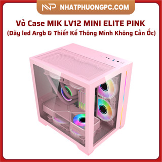 Vỏ case mik lv12 mini elite pink