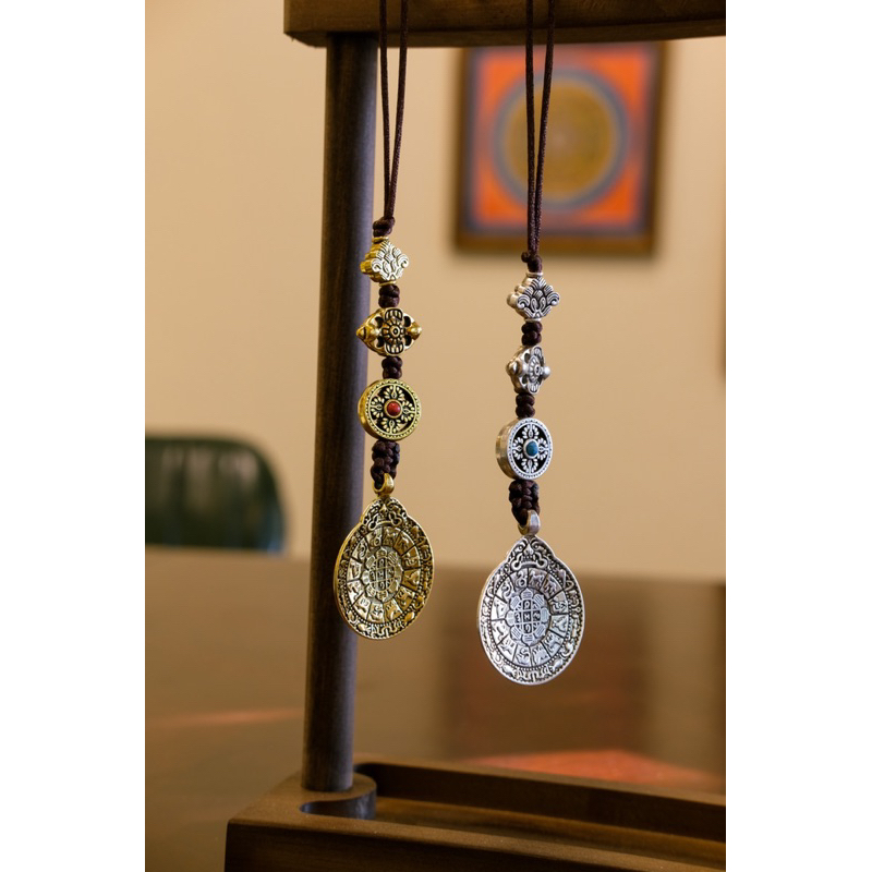 - Dây Treo Ô Tô CỬU CUNG VĂN THÙ Bảo vệ - Bình An May Mắn