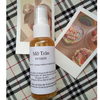 Mỡ Trăn cao cấp dùng dưỡng da sau wax