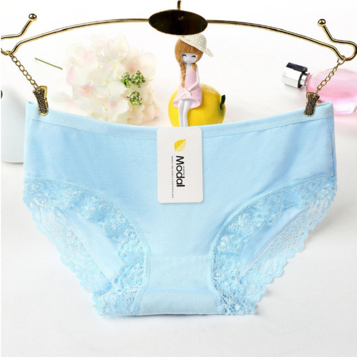 Quần lót nữ cotton co dãn thấm hút Quần chíp nữ kháng khuẩn không lộ viền LOTNU15