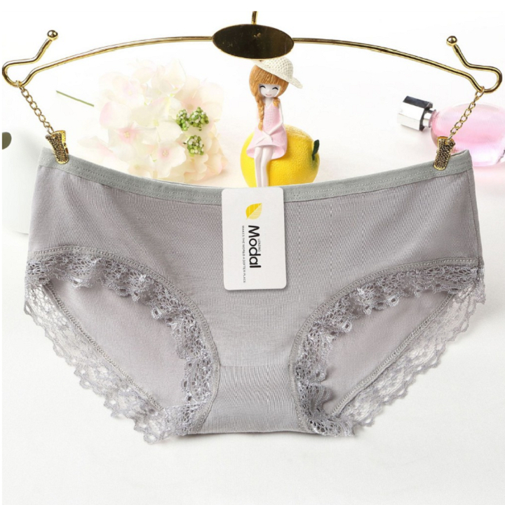 Quần lót nữ cotton co dãn thấm hút Quần chíp nữ kháng khuẩn không lộ viền LOTNU15