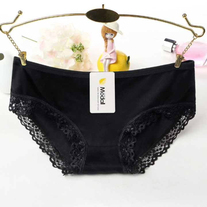 Quần lót nữ cotton co dãn thấm hút Quần chíp nữ kháng khuẩn không lộ viền LOTNU15