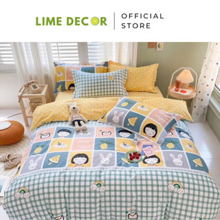 Bộ Chăn Ga Gối Cotton Poly Kim Dung bộ 4 món - drap giường cao cấp 2023