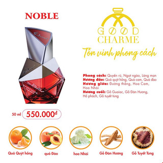 Nước Hoa Nữ Good Charme Noble Quyến Rũ Ngọt Ngào Lãng Mạn Thơm Lâu 50ml