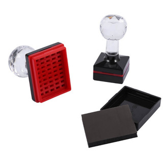 Phôi Dấu, Cán Dấu Flash Hình Vuông (Mặt cao su 7mm)
