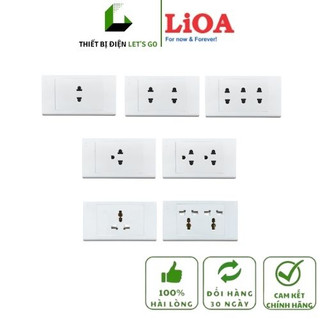 Mặt ổ cắm điện âm tường lioa