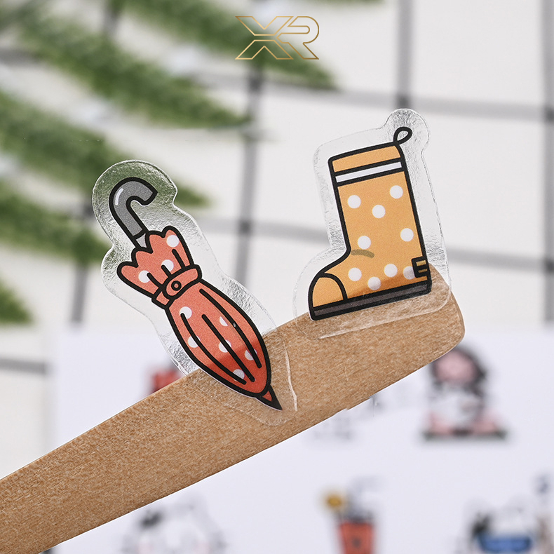 Miếng Dán Sticker Họa Tiết Hoạt Hình Trang Trí XR