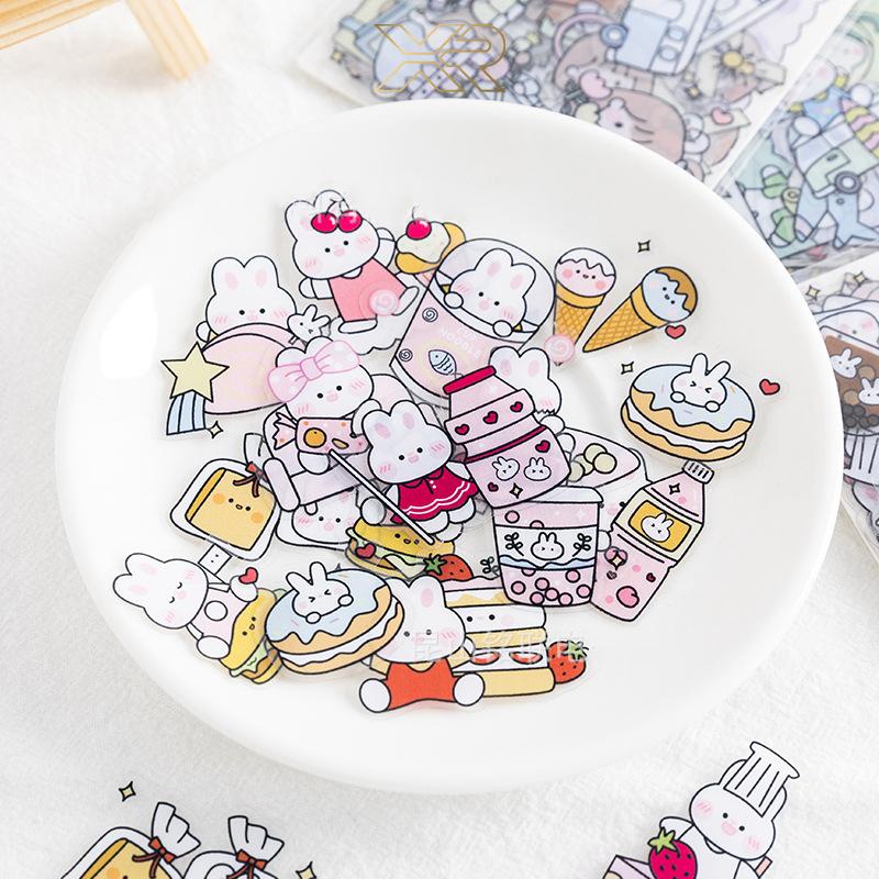 Miếng Dán Sticker Họa Tiết Hoạt Hình Trang Trí XR