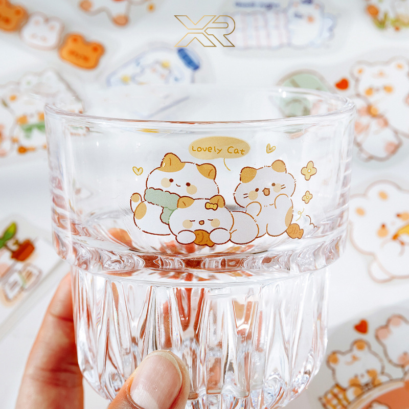 Miếng Dán Sticker Họa Tiết Hoạt Hình Trang Trí XR