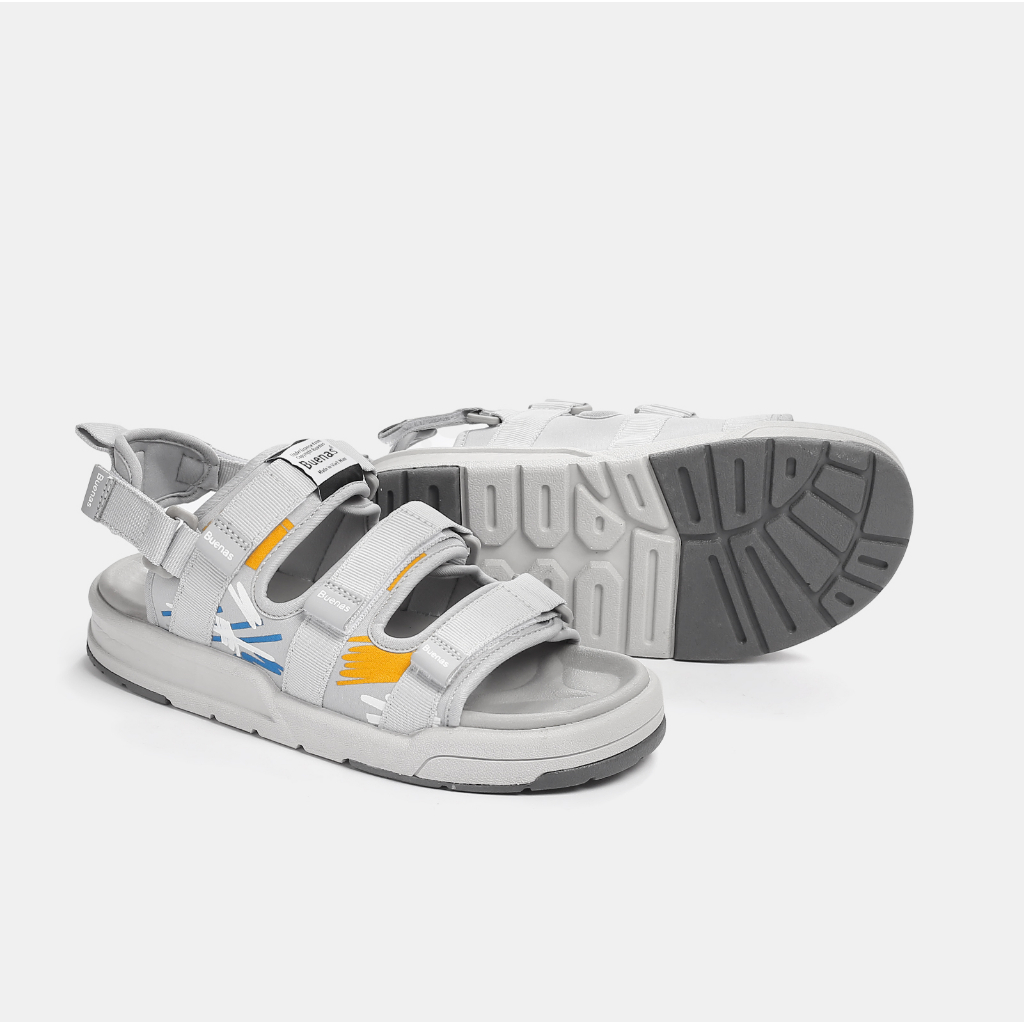 Sandal Buenas 6818 CRAYON quai ngang trẻ trung - dép quai hậu nam nữ học sinh đi học